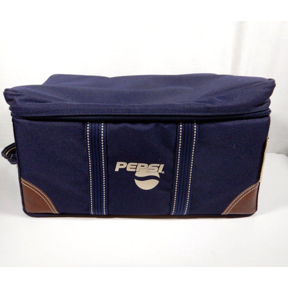 Pepsi Picnic At Ascot Picnic Cooler Basket Set for 2 Accessories Included
